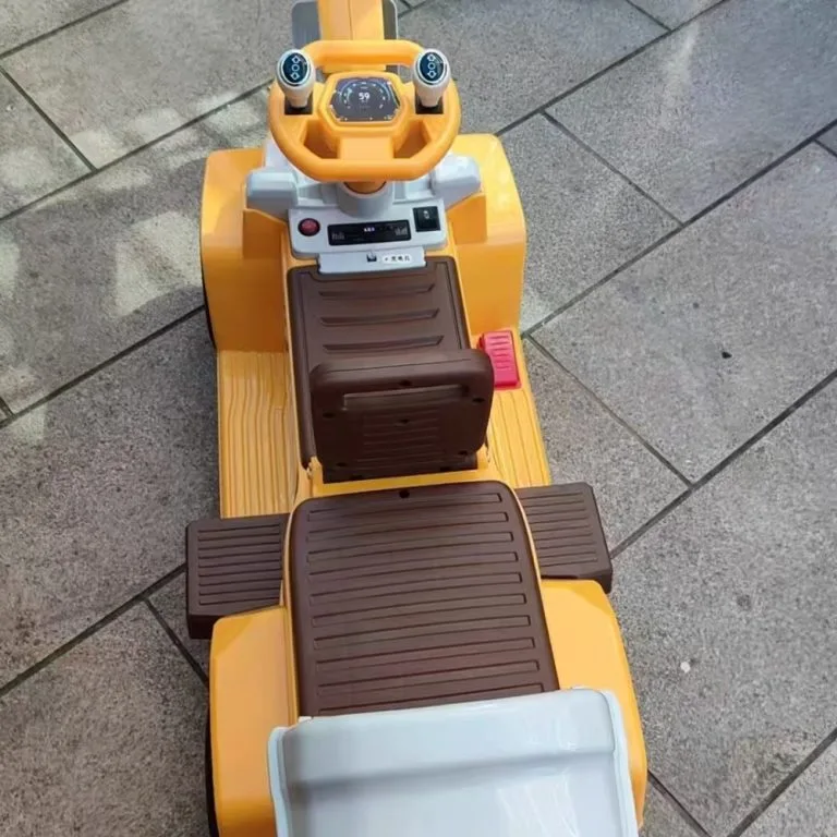 2-Seat Kids Excavator Toy Car Electric Remote Control Digger Construction Vehicle Kereta Mainan Penggali Elektrik