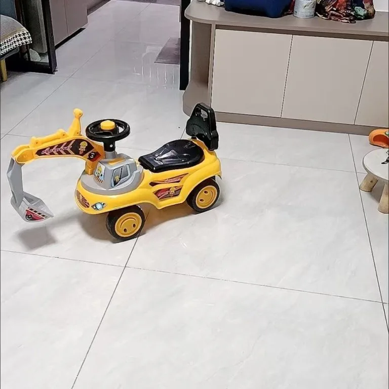Kids Ride On Excavator Toy Sliding Engineering Vehicle Digger Toy For Boys Kereta Mainan Penggali Untuk Bayi