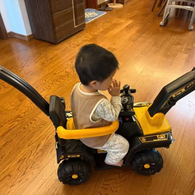 Kids Ride On Excavator Toy Dual Motor 4 Wheel Electric Car For Baby Boys Excavator Elektrik Mainan