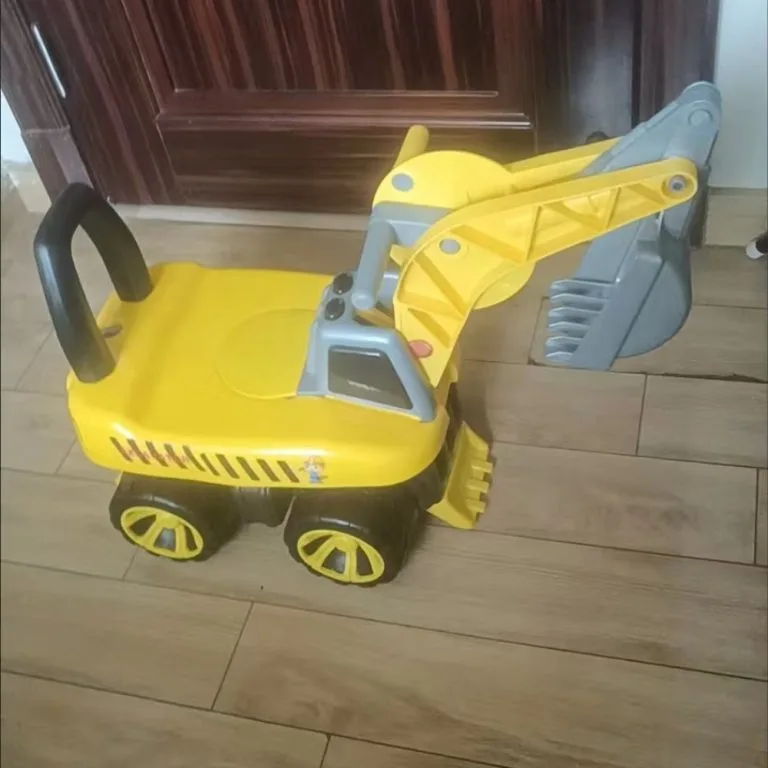Kids Large Ride On Excavator Toy Sliding Scooter Digger Car For Baby Ride-On Excavator Untuk Kanak-kanak