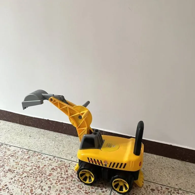 Kids Large Ride On Excavator Toy Sliding Scooter Digger Car For Baby Ride-On Excavator Untuk Kanak-kanak