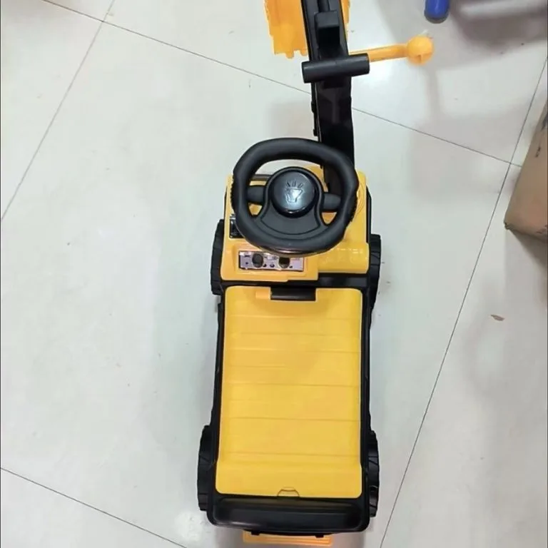 Kids Electric Four Wheel Excavator Ride On Musical Engineering Toy Car Ride-On Excavator Elektrik Untuk Kanak-kanak
