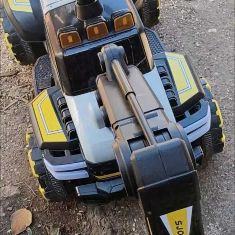 Kids Rechargeable Electric Excavator Engineering Toy Car For Boys Pengorek Elektrik