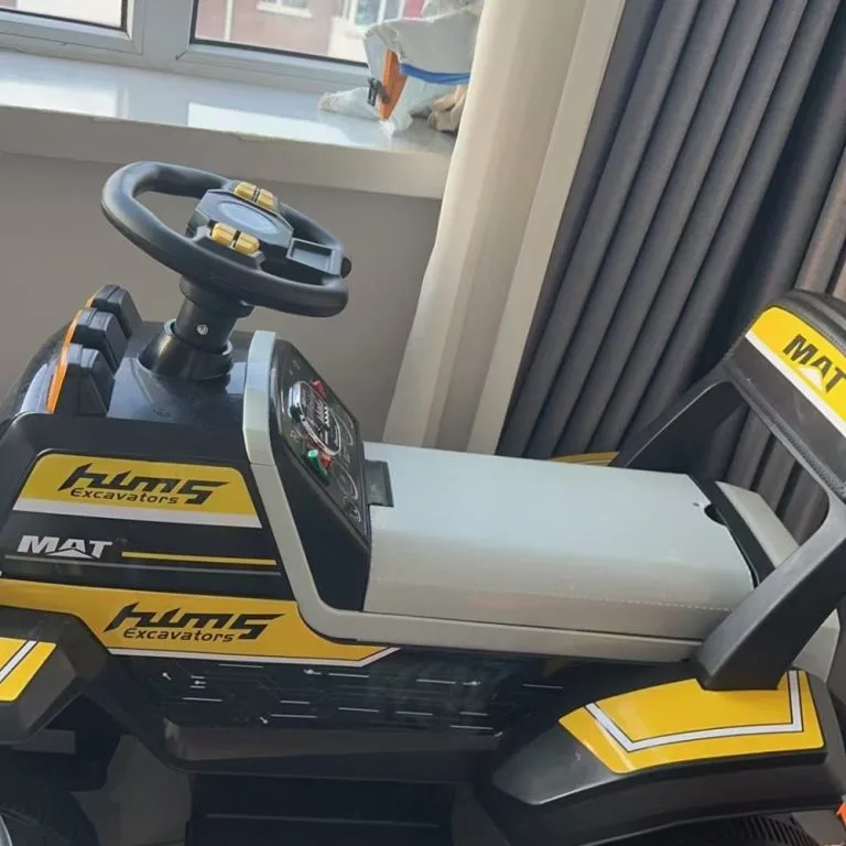 Kids Rechargeable Electric Excavator Engineering Toy Car For Boys Pengorek Elektrik